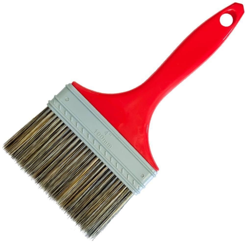 Trincha Versátil 4”” Cd Gris Com Cabo Vermelho - 0.718 - Compel Trincha Versatil 4 Cd Gris Cb Vermelho - 0.718 - Compel