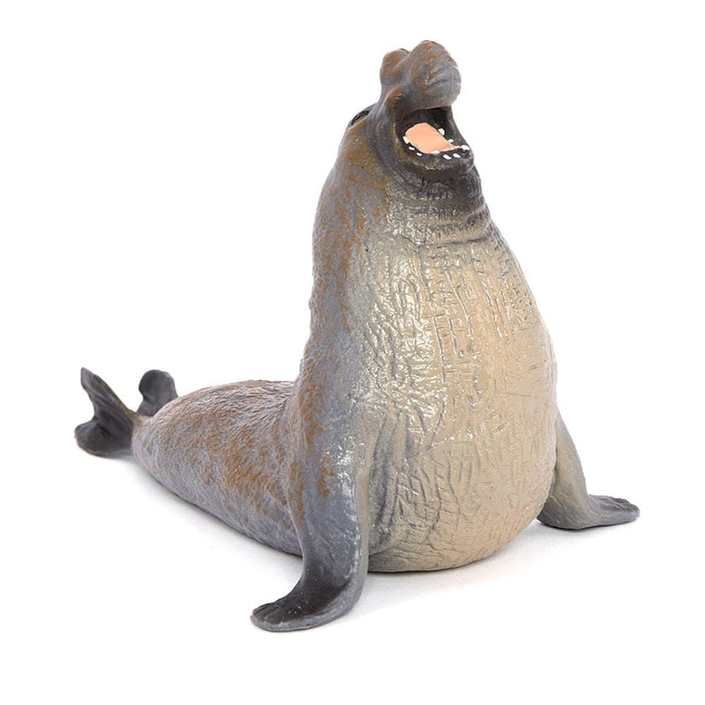 Estatueta realista de morsa, foca de PVC e foca de elefante de 11,5 cm