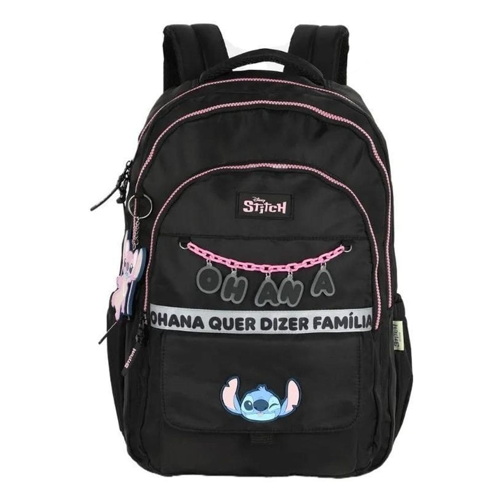 MOCHILA ESCOLAR NOTEBOOK autêntico RESISTENTE DISNEY STITC