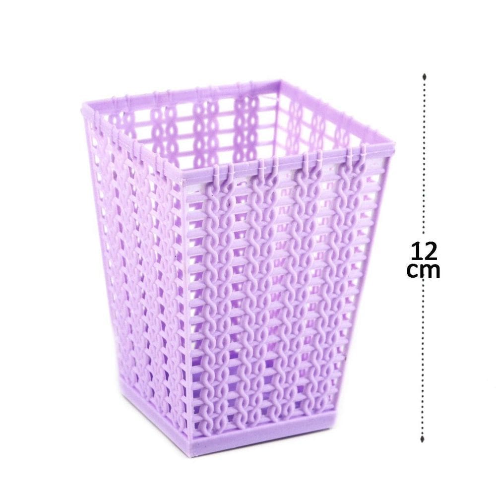 Organizador Multiuso Plástico 12x9 Quadrado Color - Tudo em Caixa