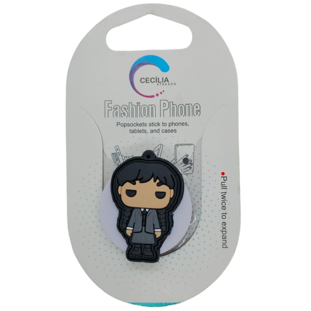 Suporte de Dedo para Celular e tablet  Familia Addams Wandinha
