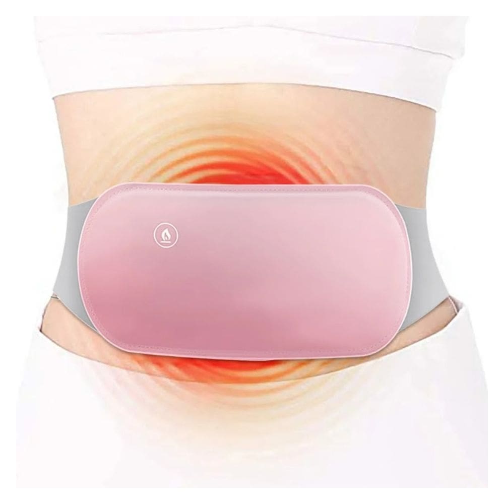 Cinto elétrico de massagem de aquecimento USB de compressão a quente