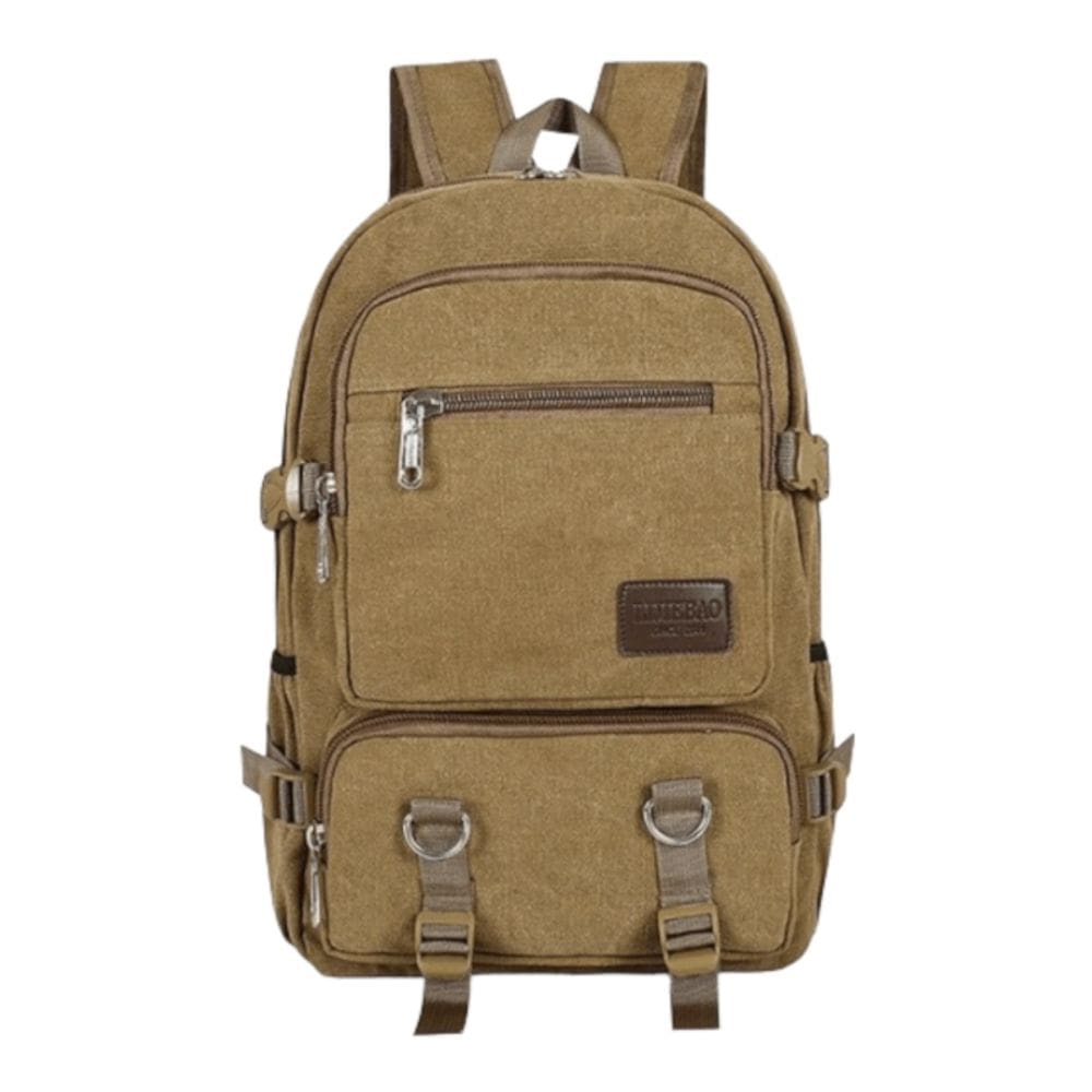 Mochila Urban Canvas 20L impermeável para viagens e caminhadas M64
