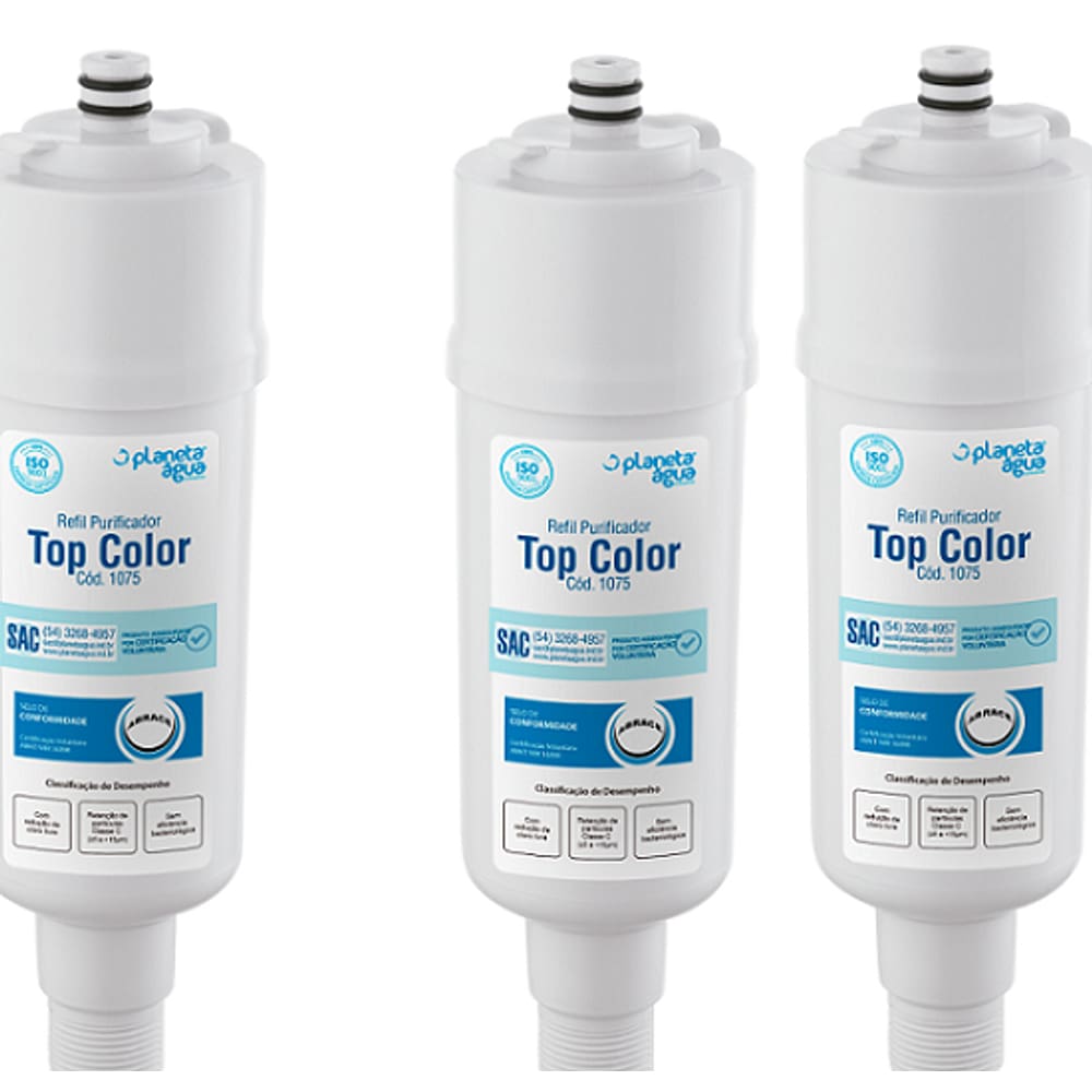 Kit 3 un de Refil Top Color Especial Ref.: 1075A  Compatível com aparelhos Colormaq