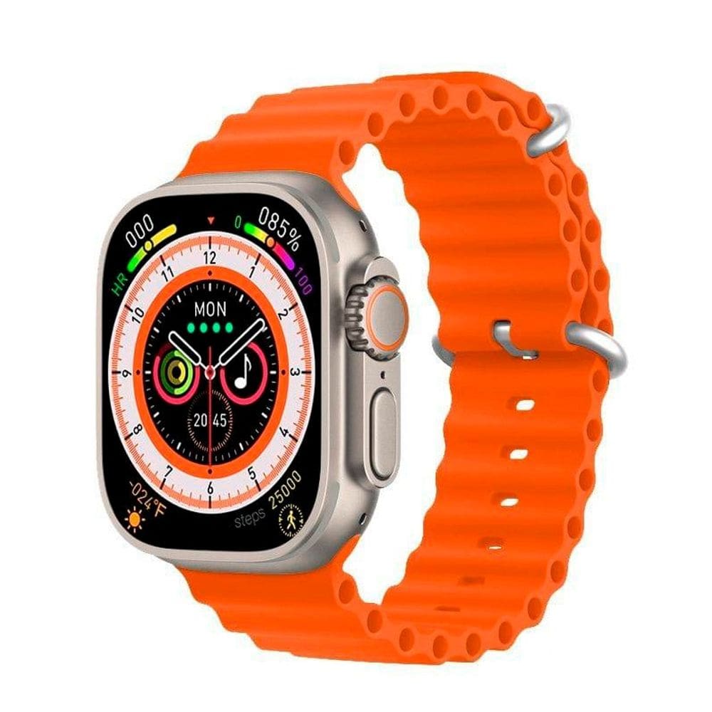 Relógio inteligente X8+ Ultra 49 mm com tela HD de 2,0 polegadas Bluetooth 5.2