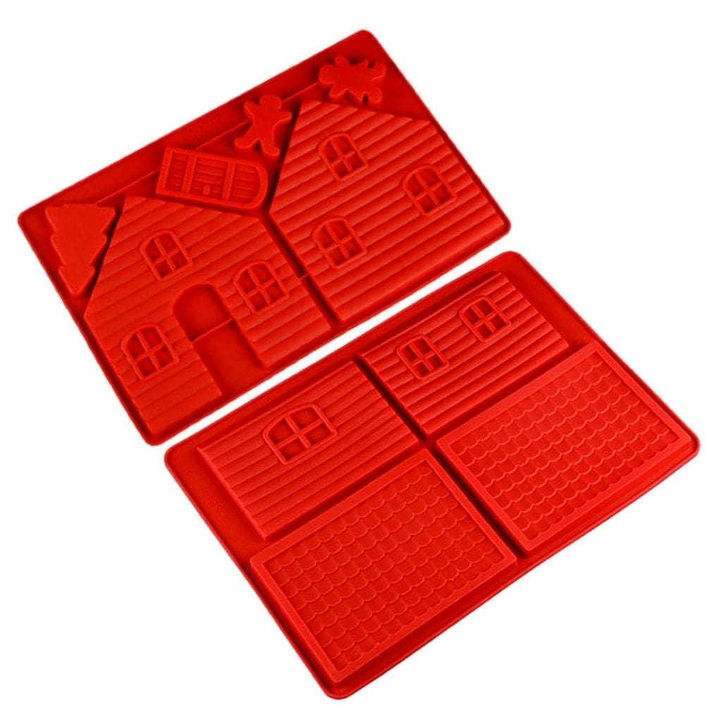 Molde de silicone Casita Ginger Christmas para chocolate e culinária