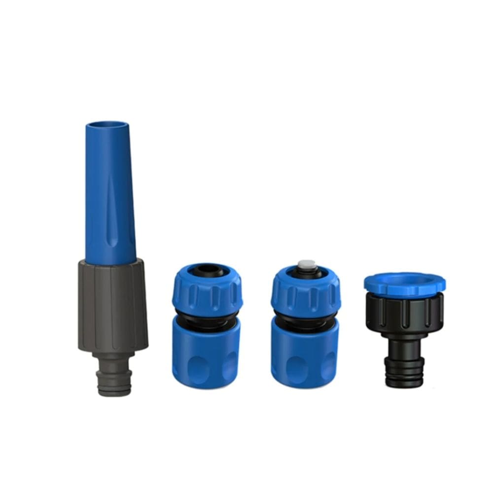 Kit de bicos de mangueira de jardim com adaptadores e conexões