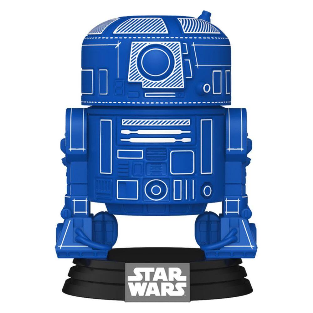 Funko Pop Star Wars R2-D2 Blueprint | Casas Bahia