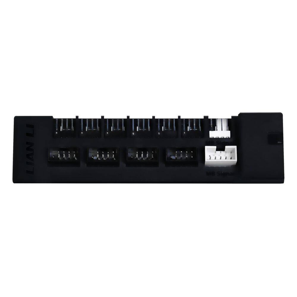 Hub de ventilador Lian Li EG-HUB01B 6 portas 4 conectores USB magnéticos
