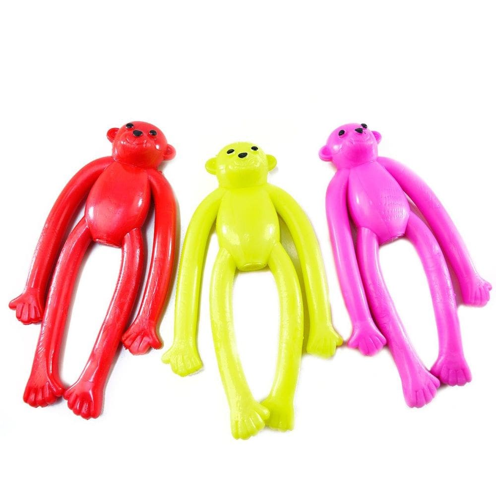 Mordedor Para PET Macaco de Borracha Maciça 19cm - Tudo em Caixa