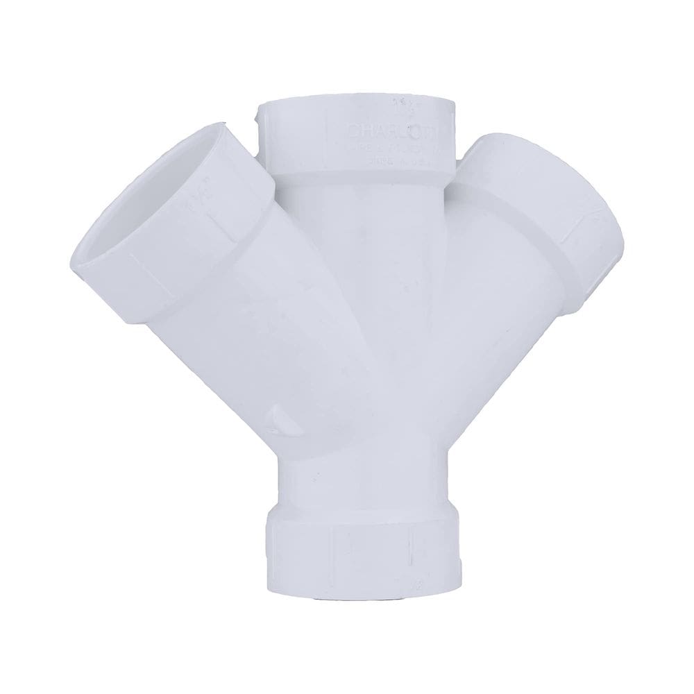 Tubo Charlotte Pipe 1 1/2 DWV Double WYE DWV (drenagem, resíduos e ventilação)