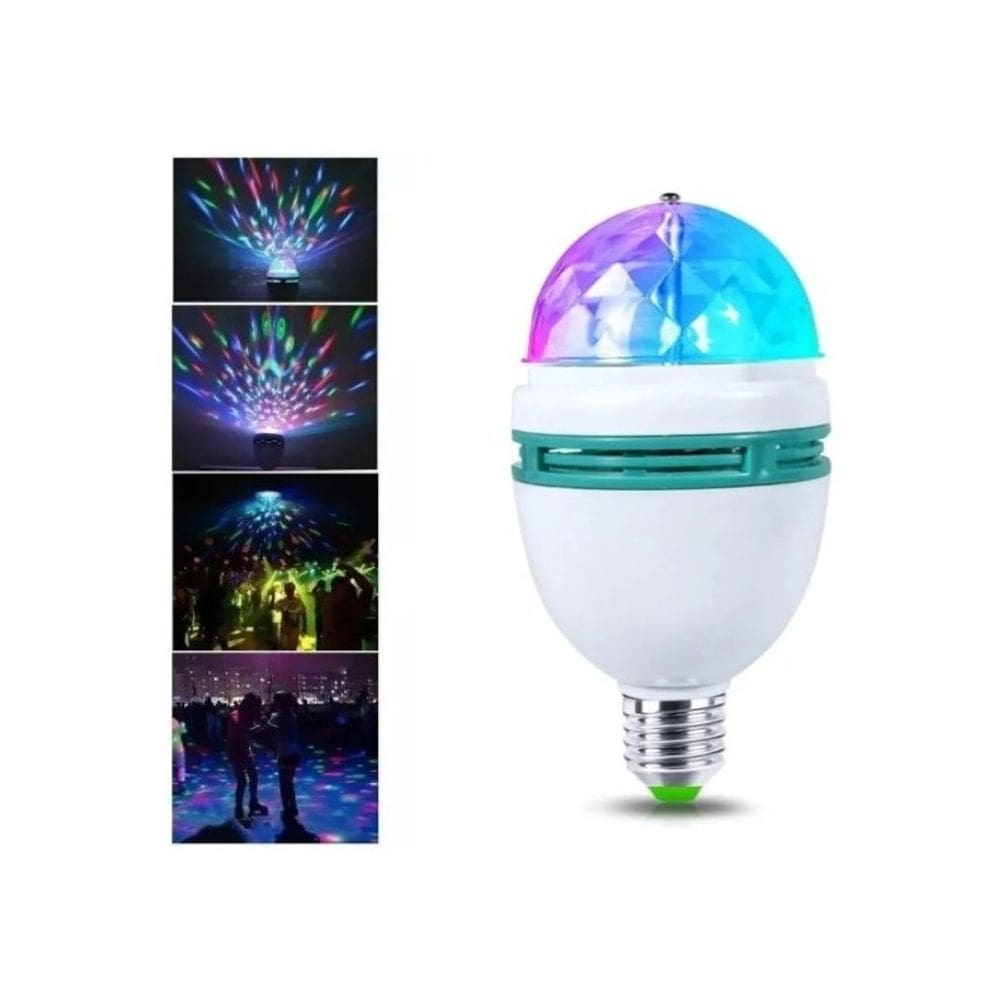 Bola de blister giratória de LED para festas e discotecas
