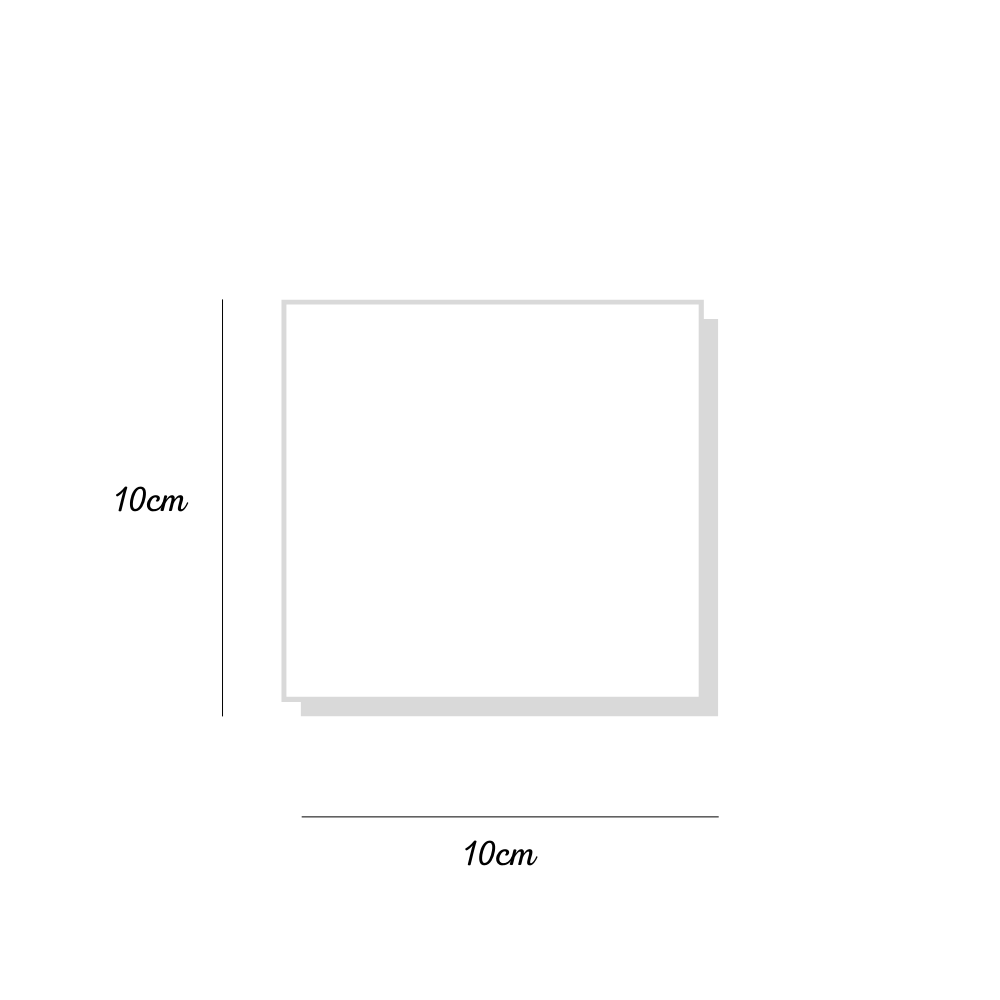 Saco Adesivo 10x10cm Transparente c/100un Cromus