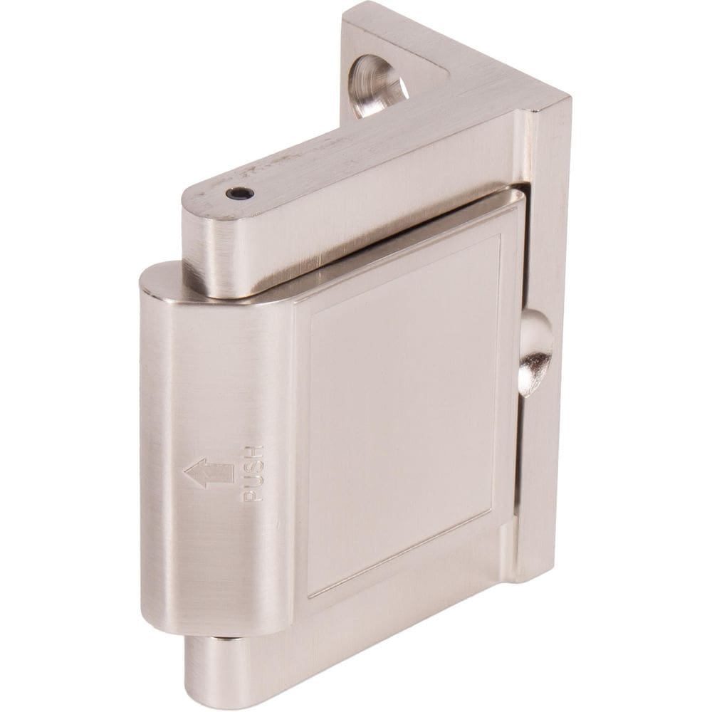 Privacy Flip Door Guard Stone Harbor Hardware em níquel acetinado