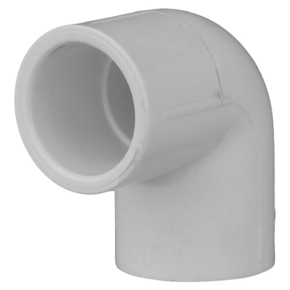 Encaixe de cotovelo Charlotte Pipe 1/2” Sch 40 90°, pacote com 10