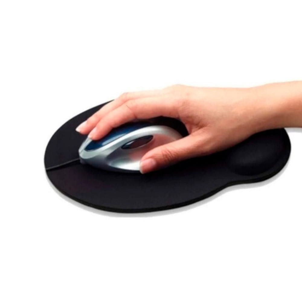 Mouse Pad, suporte ergonômico em gel, base de pulso, antiderrapante