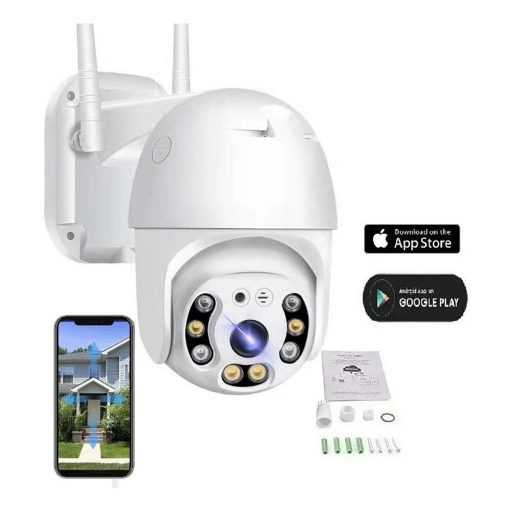 Câmera de vigilância Wifi Full HD Night Vision 2.0MP IP66