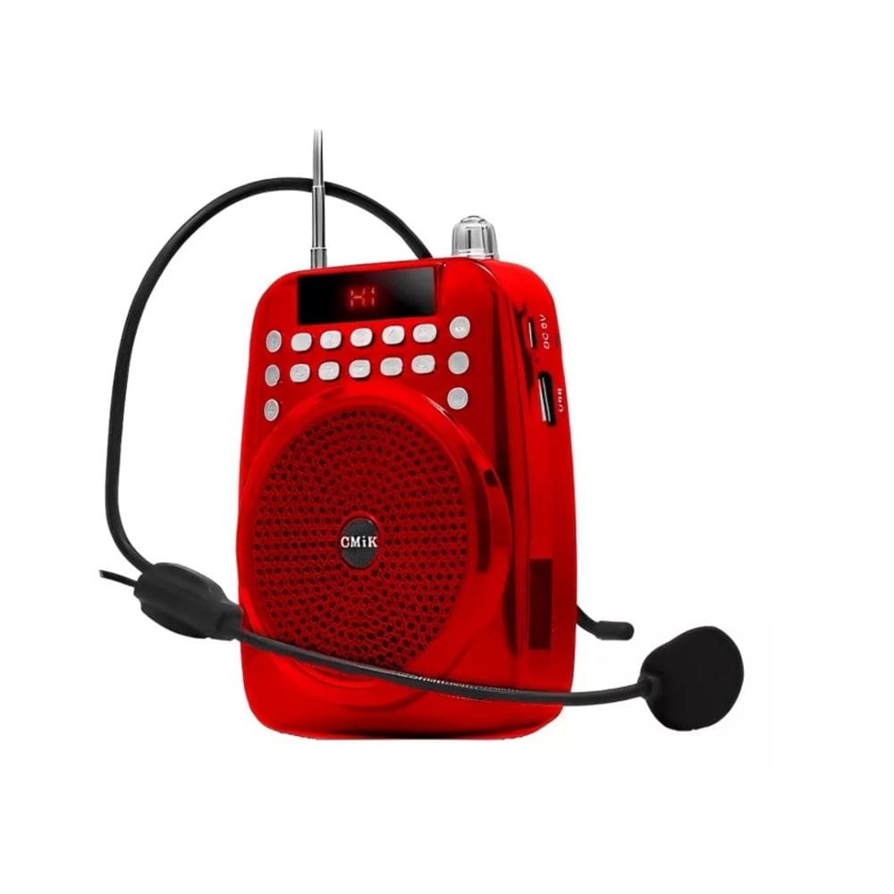Amplificador Bluetooth Megaphone e microfone de voz 20W