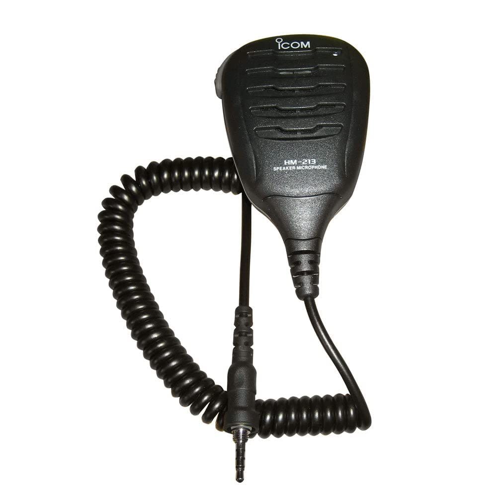 Alto-falante/microfone ICOM HM-213 à prova d`água flutuante preto