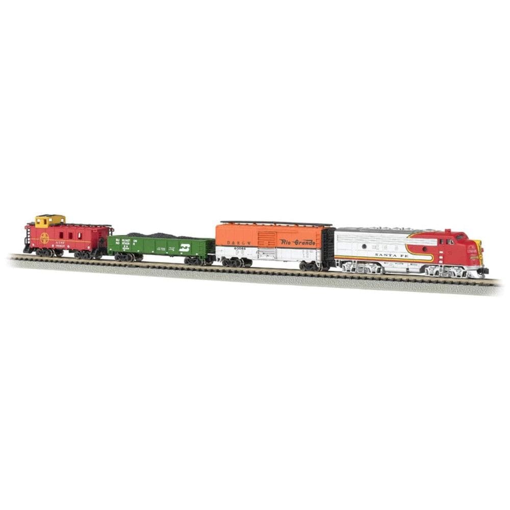 Conjunto de Trem Trenzinho Elétrico Escala 1160, BACHMANN TRAINS 24021, Vermelho