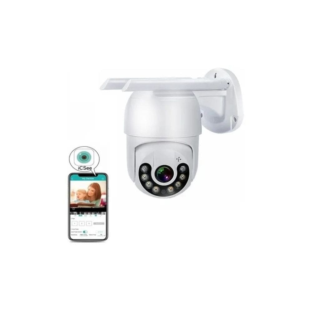 Câmera de segurança HISEE Smart IP Wifi Outdoor IP66 com alarme