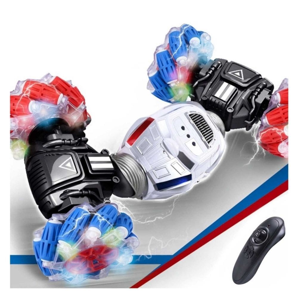 Carro de controle remoto Tornado de 360° com luzes e sons 1:12 Scal
