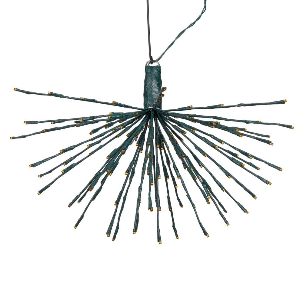Luzes de corda Vickerman 160Lt 61cm Green Starburst LED 24V