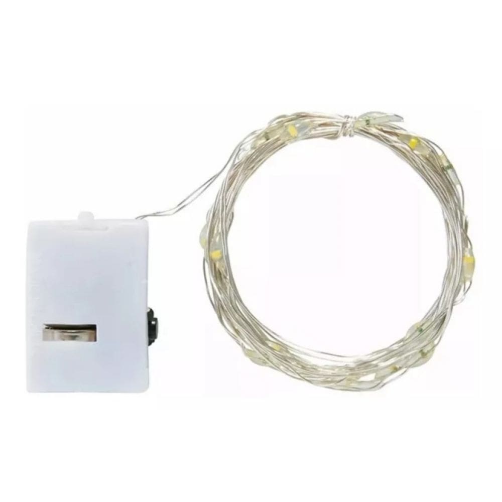 Pacote multicolorido String Lights Fairy Wire Micro LED (10)