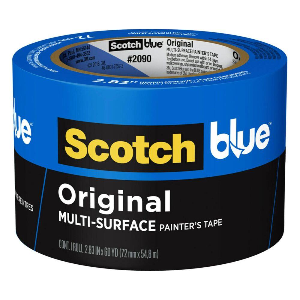 Fita para pintores ScotchBlue autêntico Multi-Surface 72 mm x 55 m