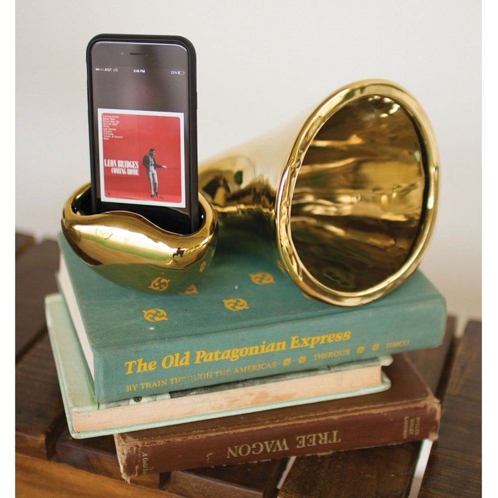 Alto-falante para smartphone KALALOU Gold Ceramic