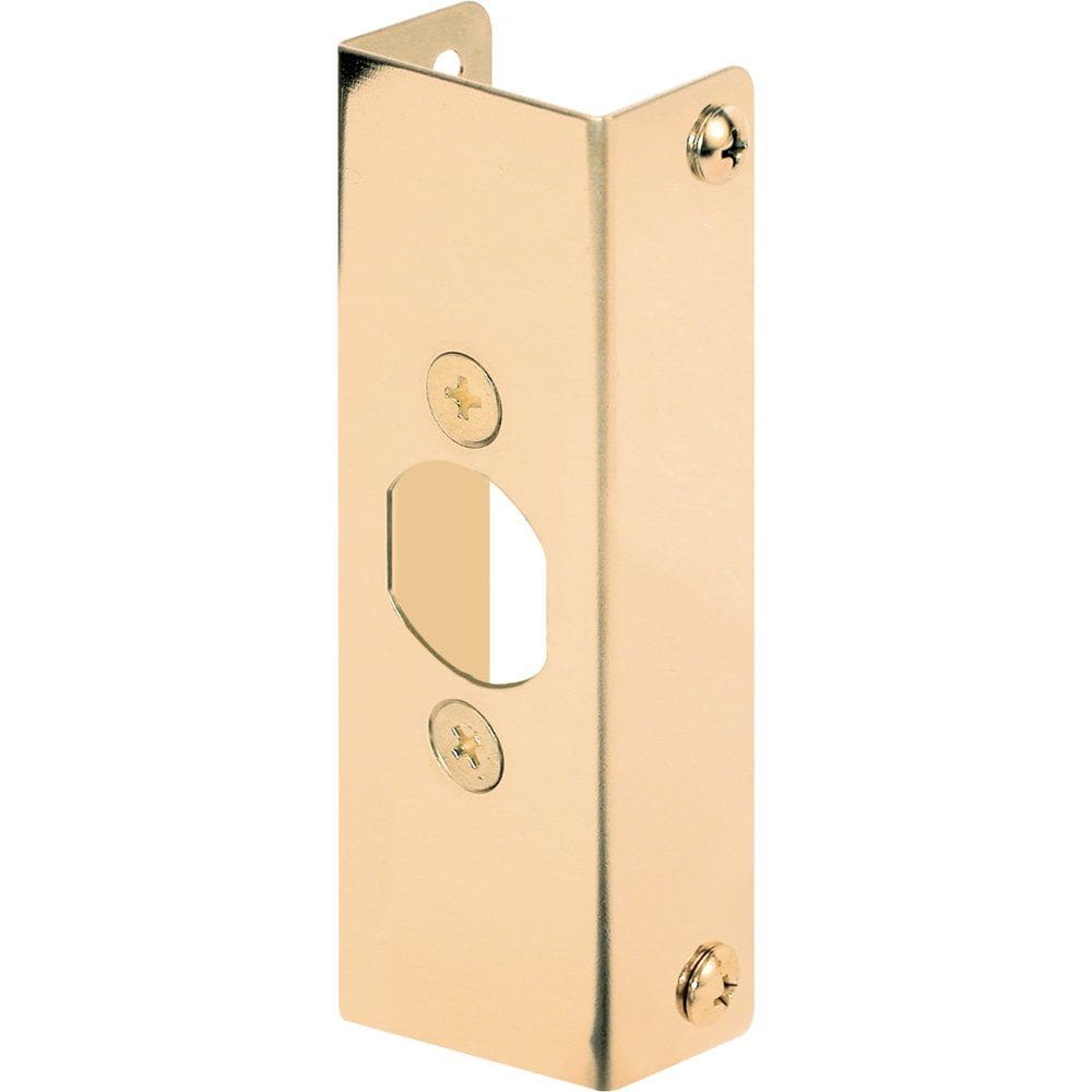 Reforço de borda de porta Defender Security U 3,5 cm em latão