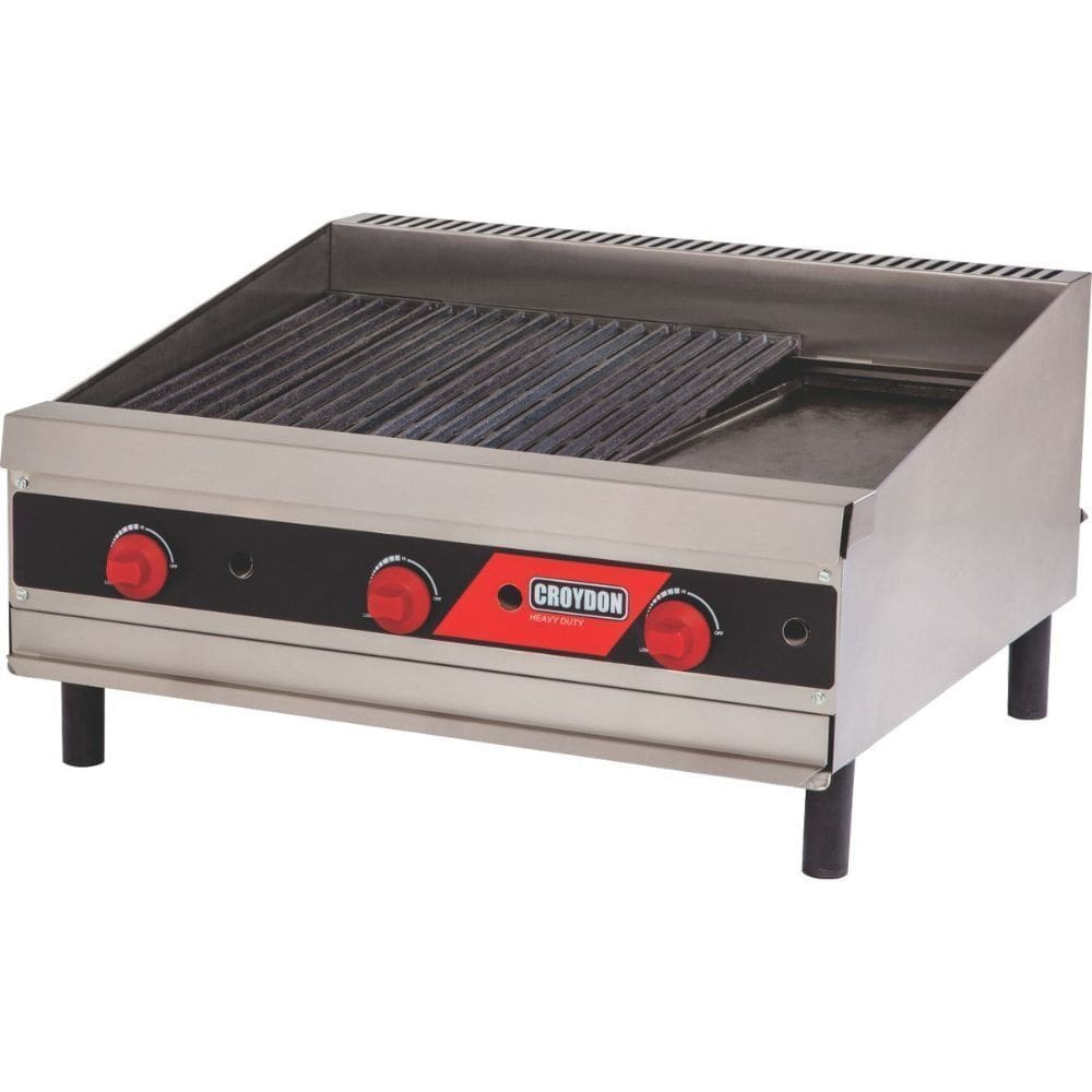 Char Broiler a Gás 74x47 CCP3 Inox Croydon
