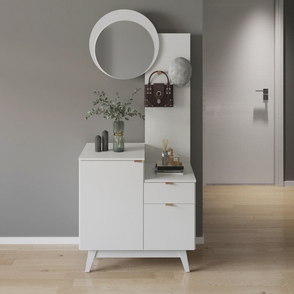 Aparador com Espelho 2 Portas 1 Gaveta AP2311 Tecno mobili