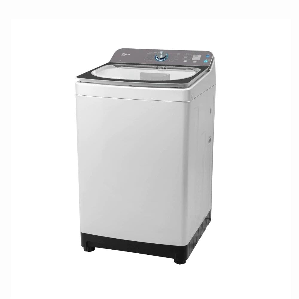 Máquina de Lavar Philco 14kg PLR14A 12 Programas de Lavagem Cesto Em Aço Inox Pés Niveladores Ajustáveis