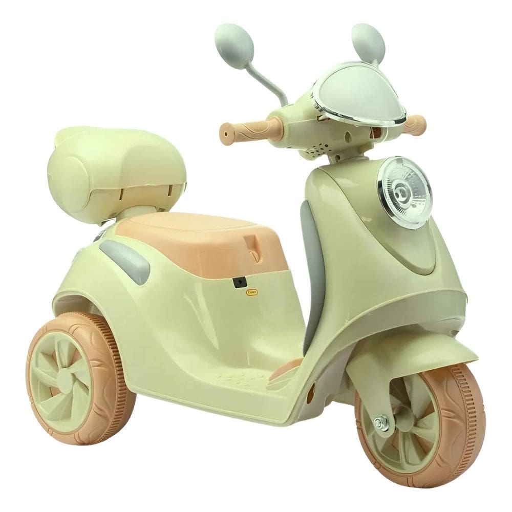 Moto Elétrica Infantil Scooter Bella Com Luzes e Sons T3 6v Bang Toys