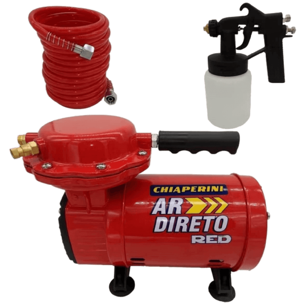 Motocompressor de Ar Direto Red Bivolt com Kit - 020328 - CHIAPERINI