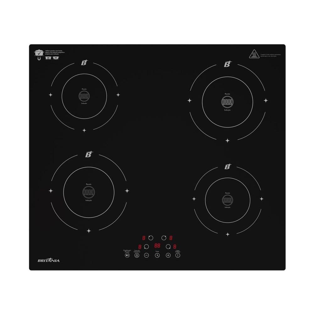 Cooktop de Indução Britânia 6000W BCTE40A 220V