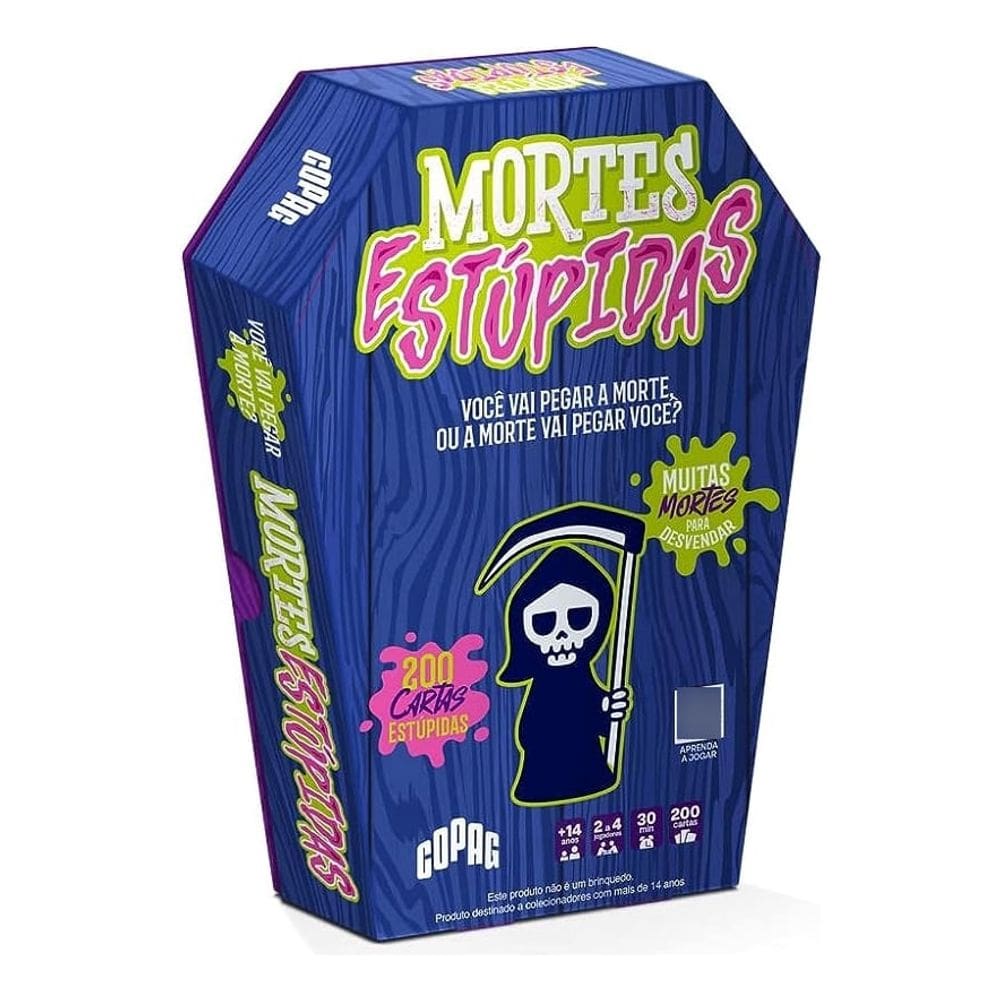 Jogo de cartas - Mortes Estupidas COPAG DA AMAZONIA
