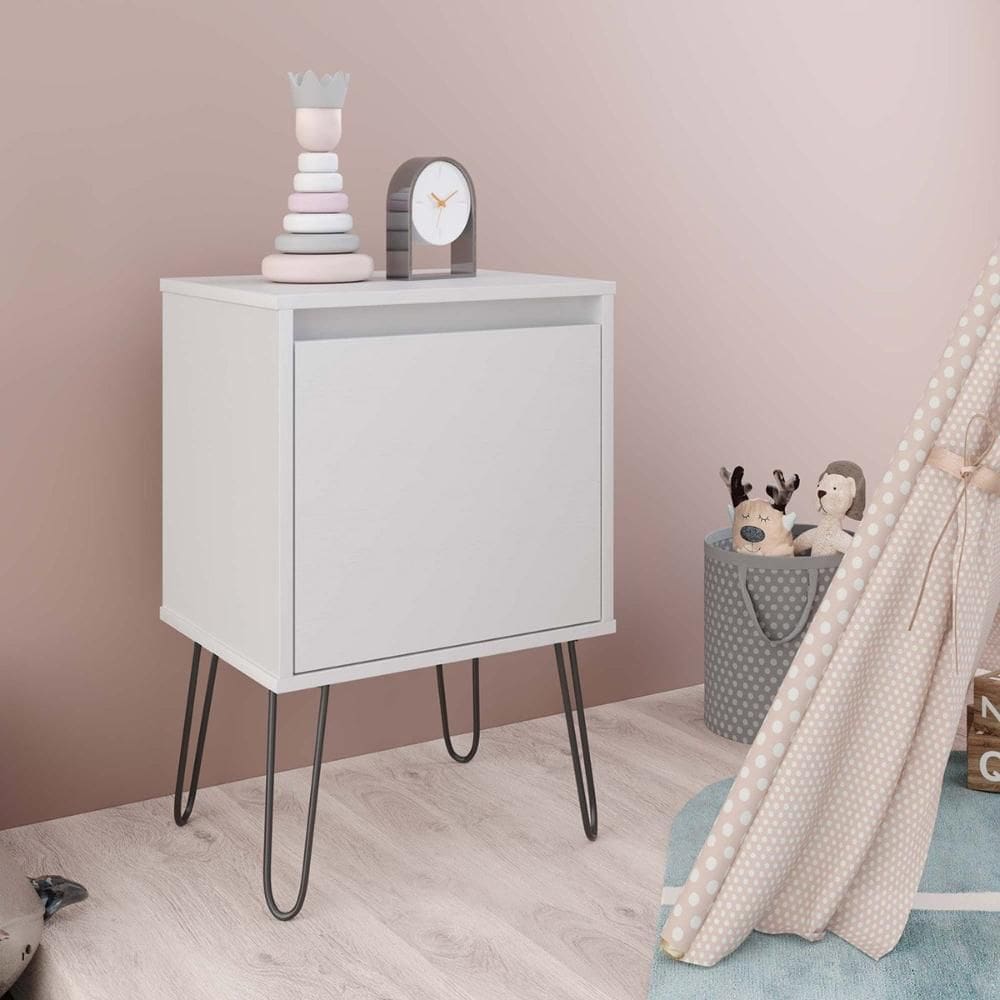 Aparador c/ 1 Porta Branco - Pleno