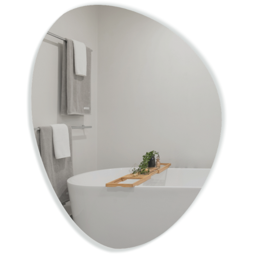 Espelho Orgânico P - Gaia (60x40cm) T5177 - Sintex