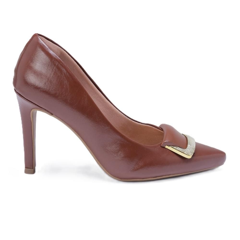 Scarpin Feminino Salto Bico Fino Clássico