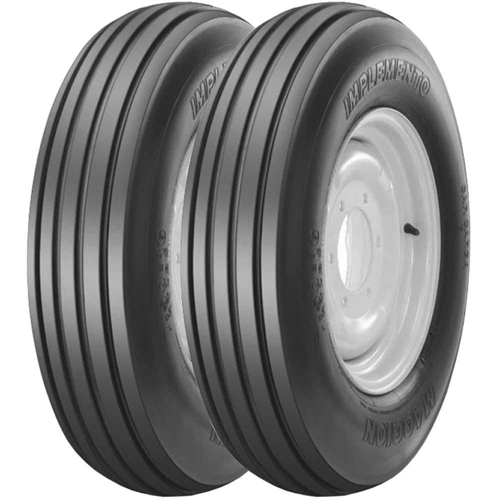 Combo 2 Pneus Trator Semeadora Adubador 650-16 Implemento 08 Lonas Maggion