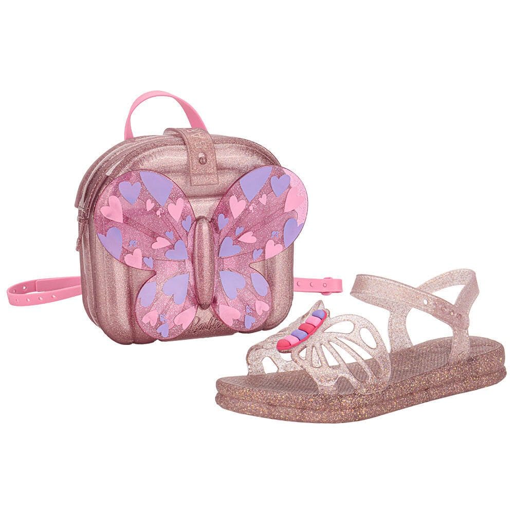Kit Sandália Barbie Fly + Mochila Grendene Kids 23268
