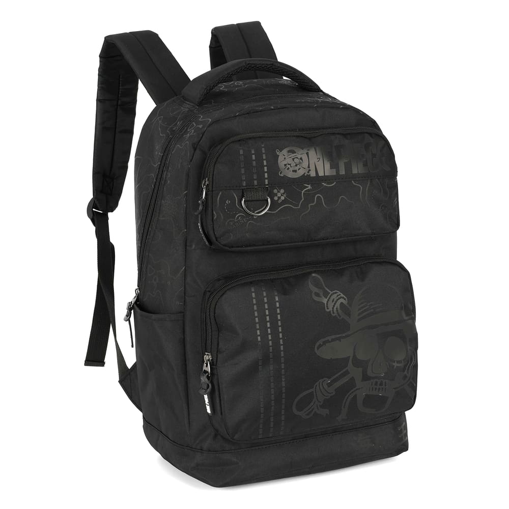 Mochila Preta One Piece Luxcel com Estampa do Luffy – Produto Oficial