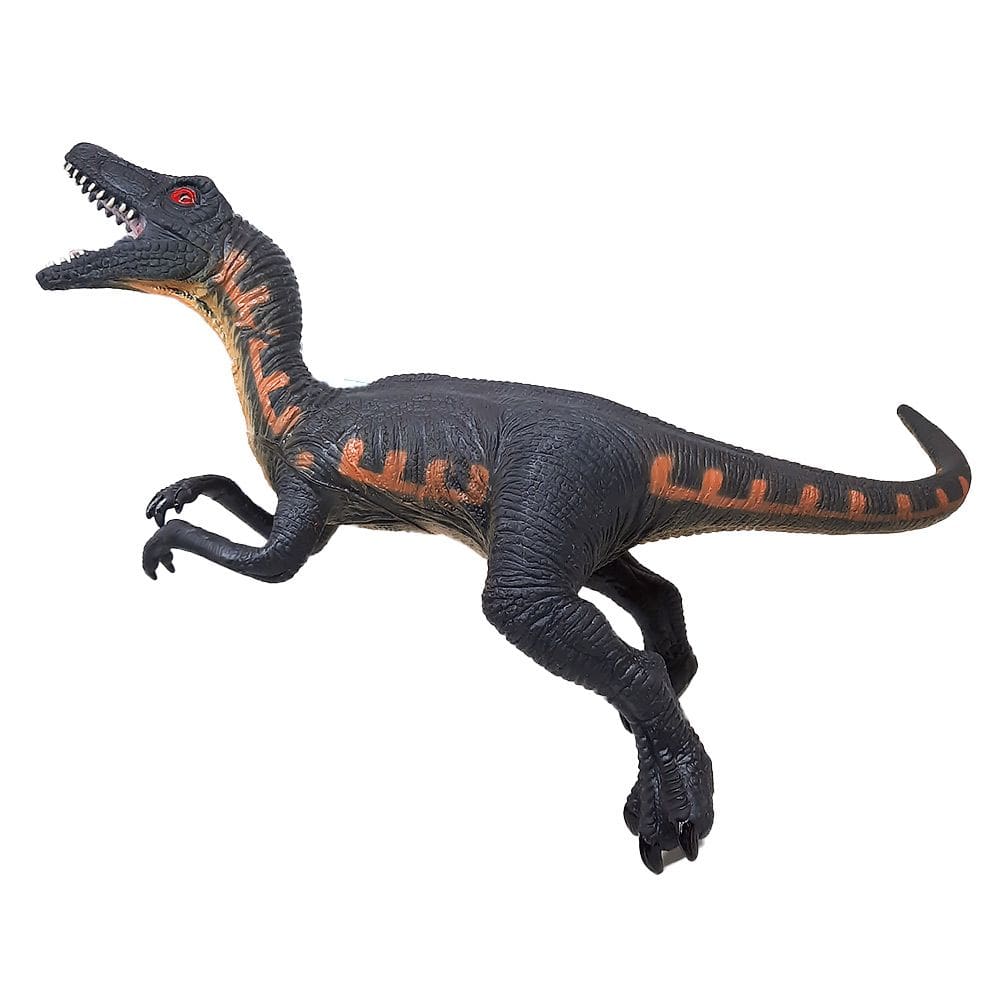Dinossauro Velociraptor em Vinil 45cm 041-046 - Dorémi