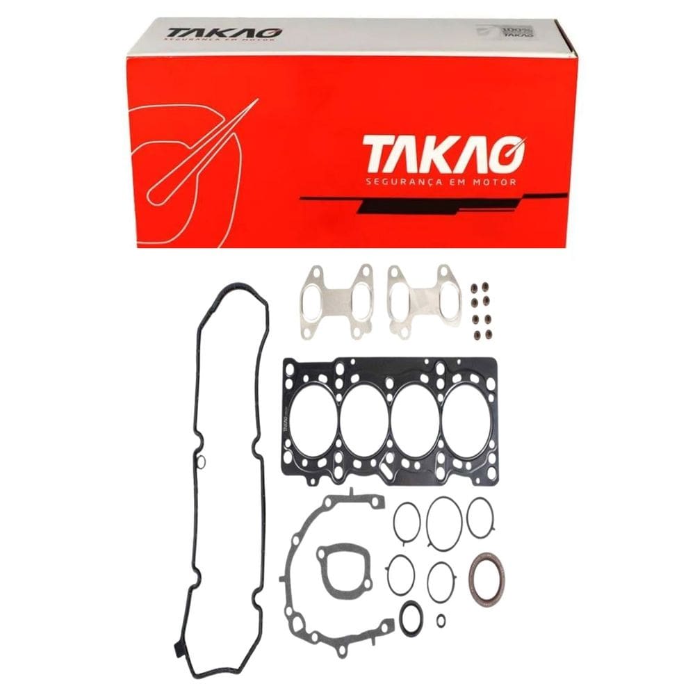 Junta Completa S/ Retentor Traseiro (Jg) Uno Novo 1.4 8V 2011 A 2022 / Siena Novo 1.4 8V 2011 A 2022