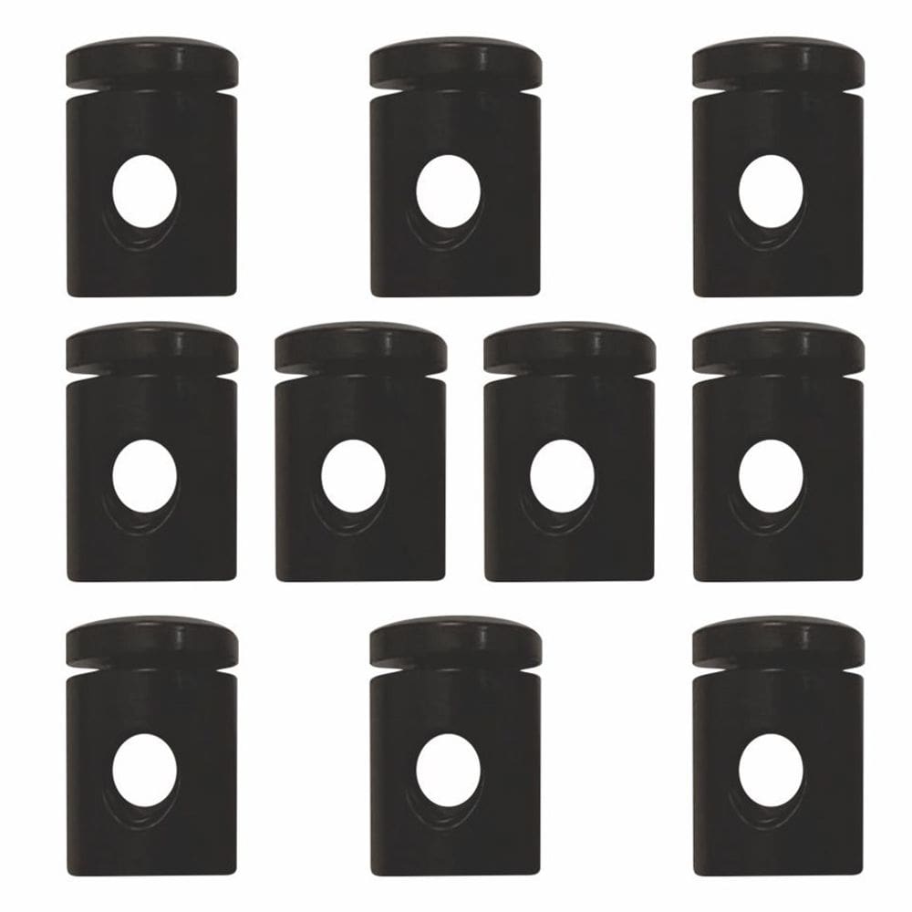 Kit-10 Desviador de Cabo Para Lustres e Pendentes e Luminária MD-6005/10 Preto
