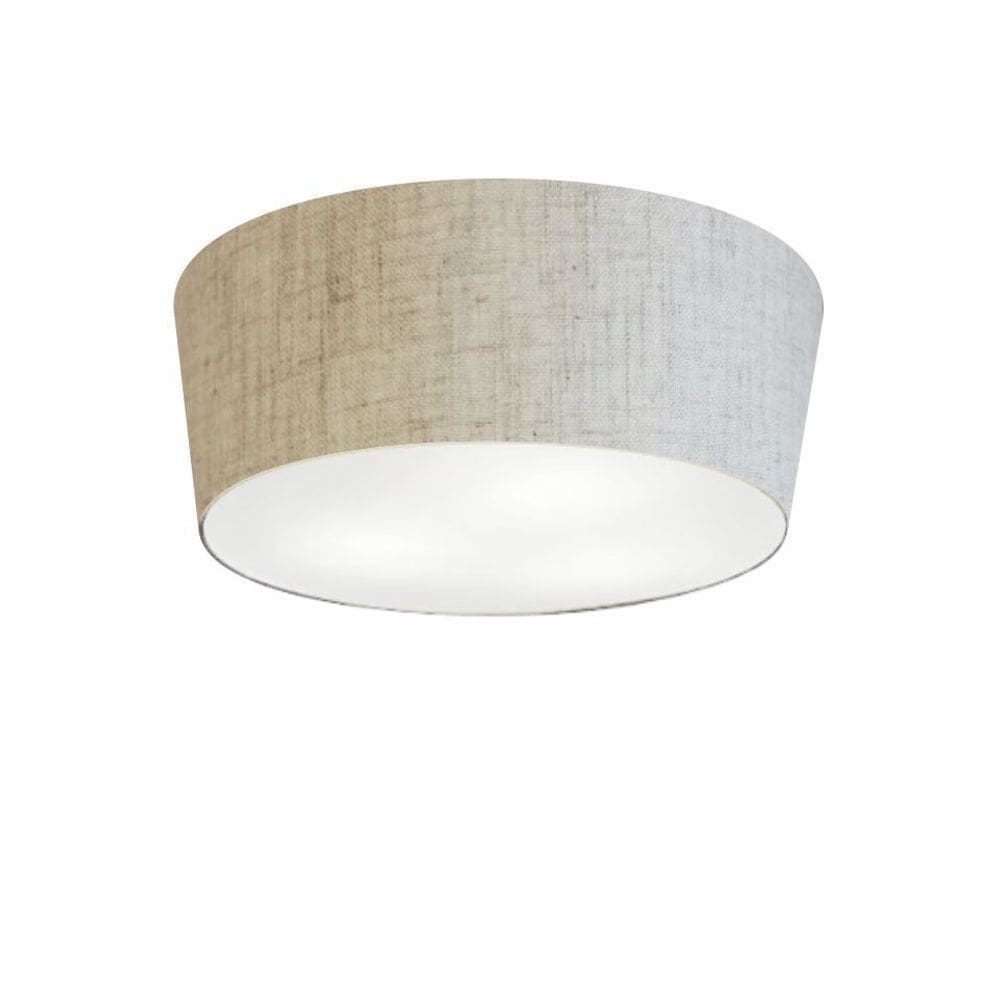 Plafon Para Sala Cone SL-3003 Cúpula Cor Rustico Bege