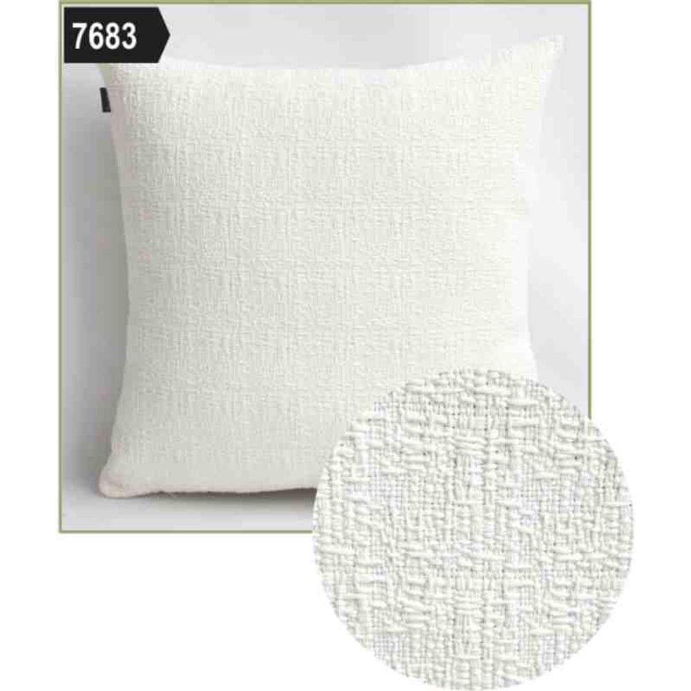 Almofada 50x50 Hematita Modelo 7683 Off White CortBrás