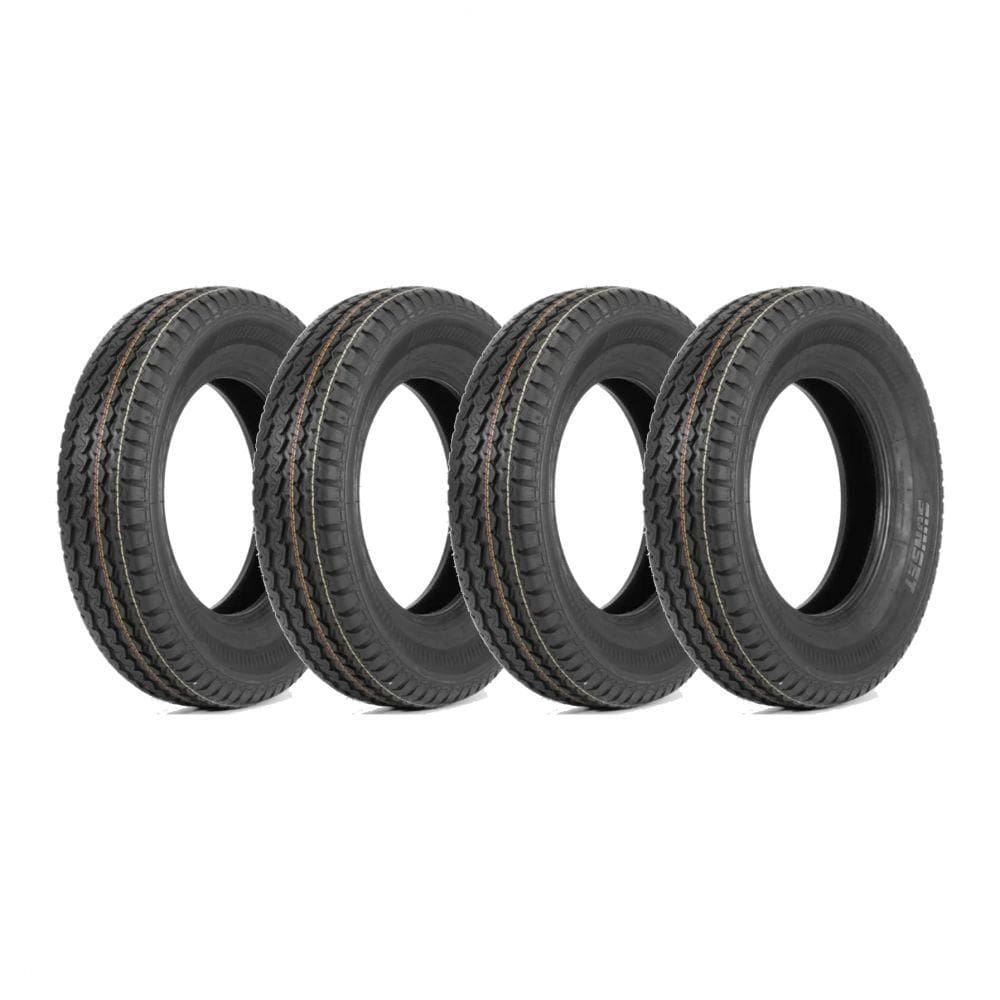 Kit 4 Pneus Sunset Aro 15C 205/70R15C Over Cargo B2 8 Lonas 106/104R